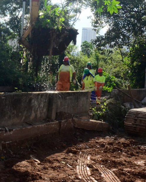 Santo André renaturaliza córrego e cria Parque Linear