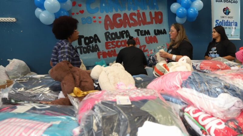 Solidariedade em ação: Campanha do agasalho 2025 em Santo André