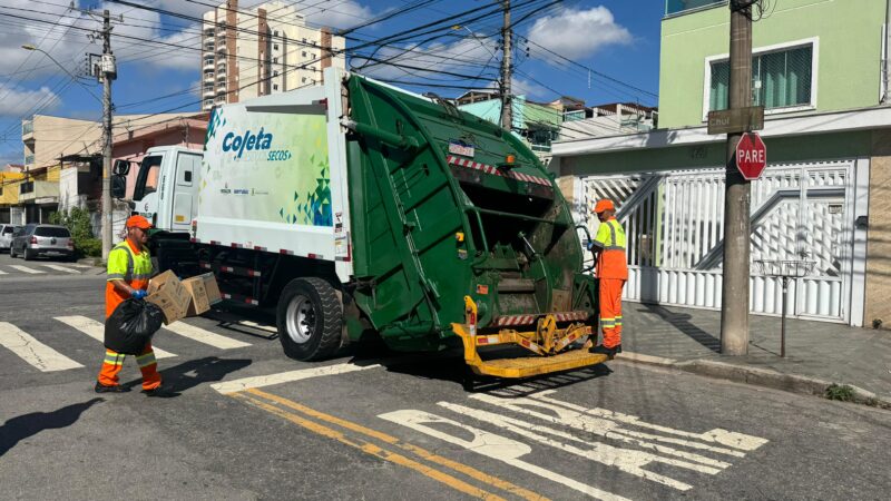 Coleta de lixo em Santo André bate recorde de aprovação: Quase 90% de satisfação