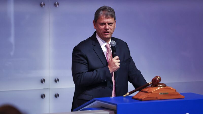 Linha 20-Rosa: ABC primeiro, reafirma Tarcísio