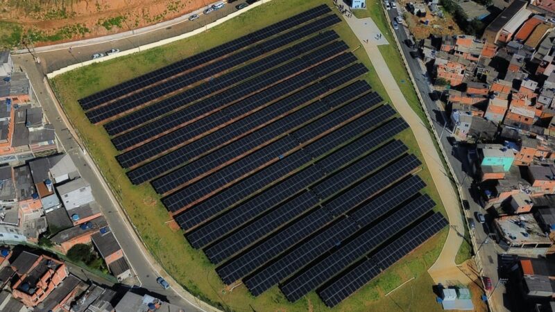 Santo André inaugura terceira usina de energia solar em Cidade São Jorge