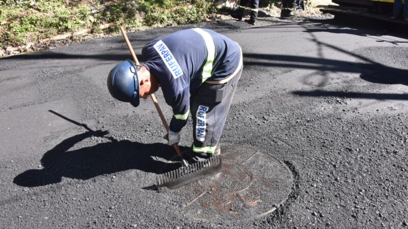 Asfalto chega ao Recreio da Borda do Campo