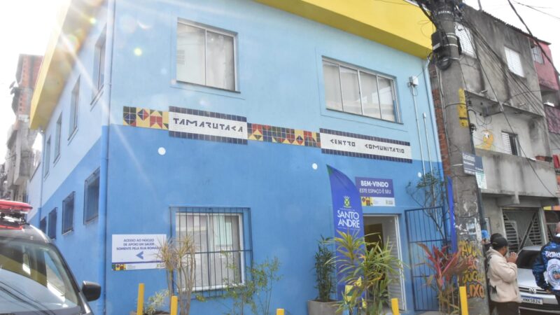 Promessa cumprida: Santo André entrega Centro Comunitário Tamarutaca e núcleo de saúde
