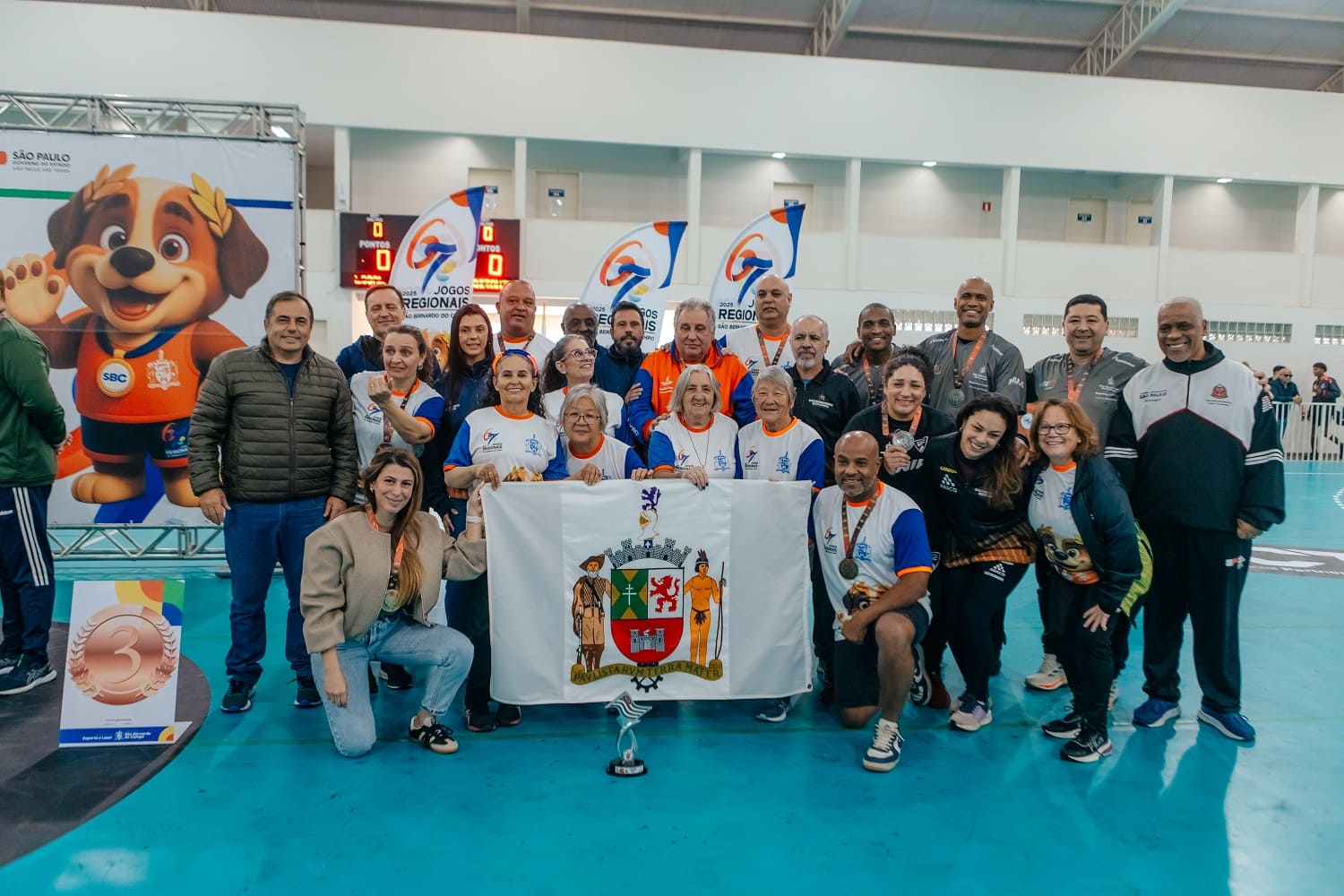 São Bernardo é bronze nos Jogos Regionais