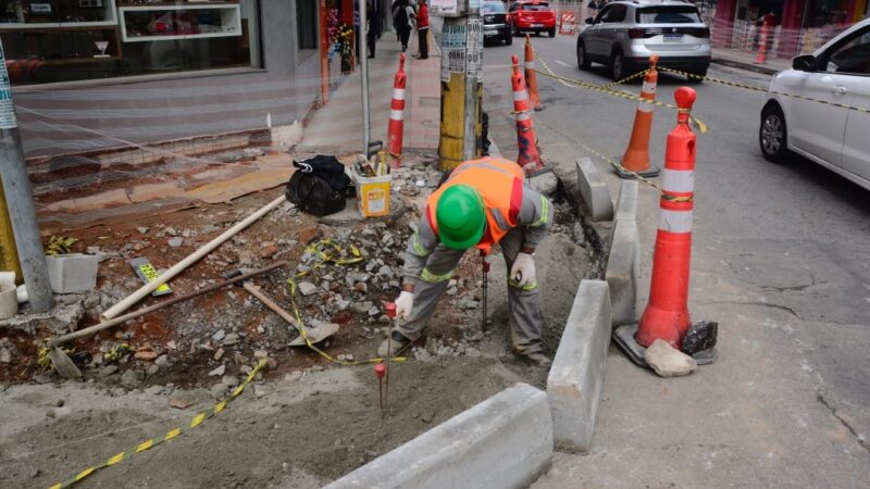 Santo André abre mais um trecho da Rua Luis Pinto Fláquer