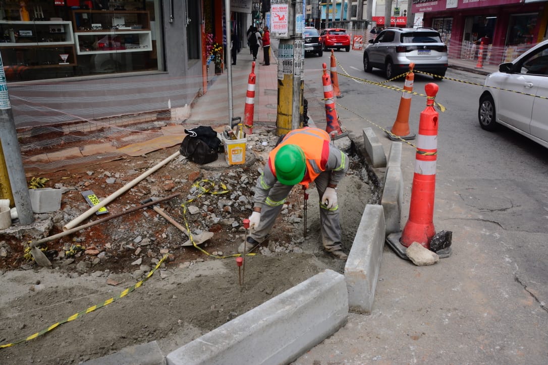 Santo André abre mais um trecho da Rua Luis Pinto Fláquer