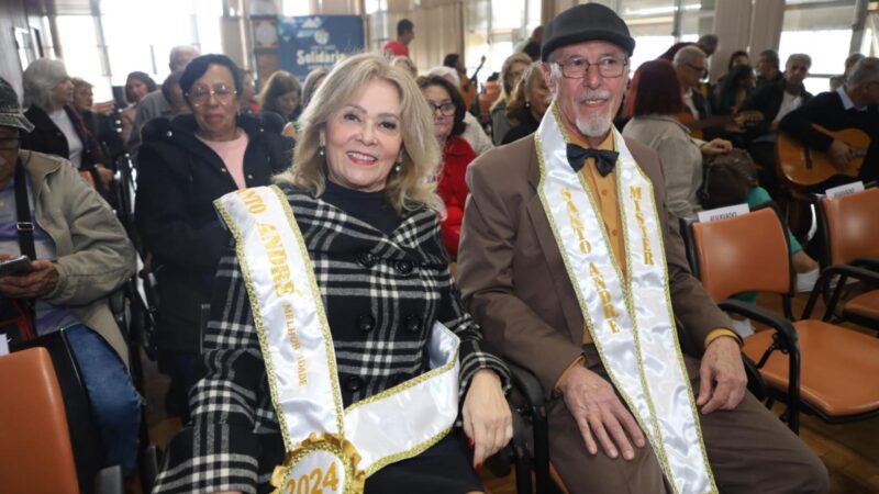 Santo André Elege Miss E Mister Melhor Idade 2025