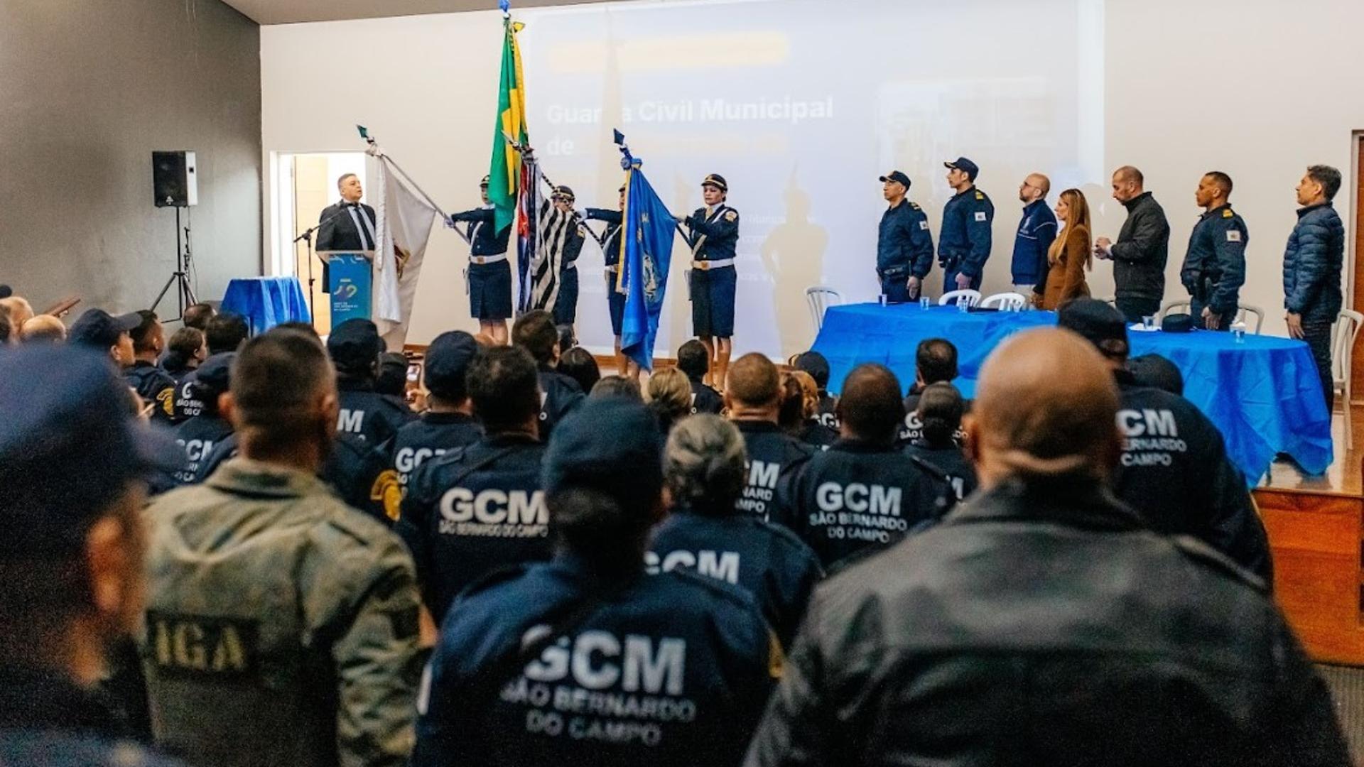 São Bernardo Celebra Aniversário Da Gcm Com Homenagens