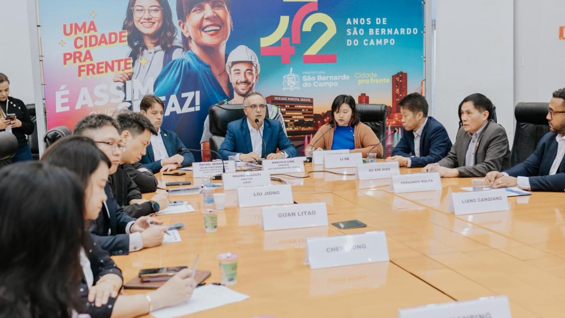 São Bernardo Mira China: Parceria Com Foshan Impulsiona Inovação.