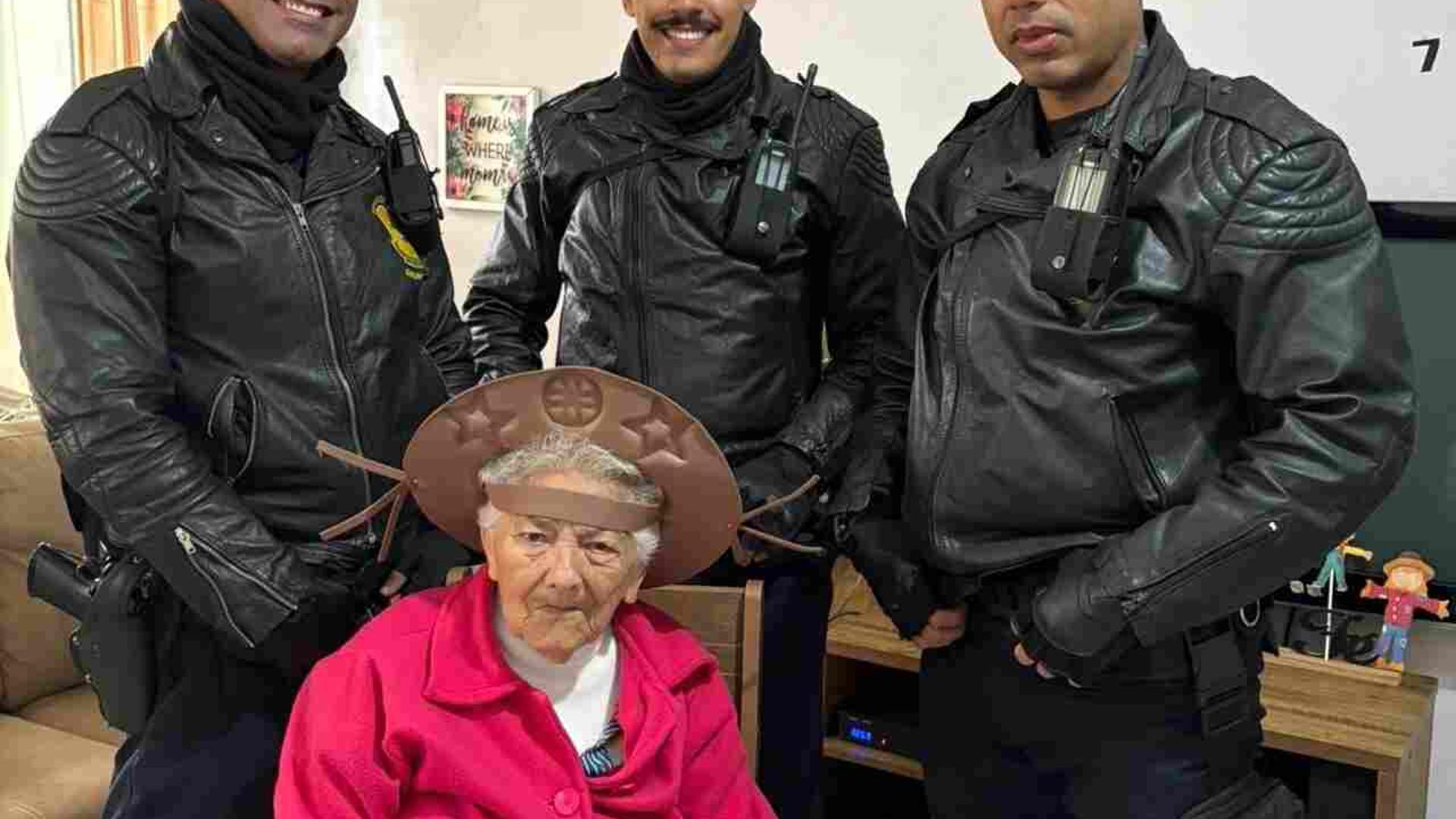 Sonho Realizado Em São Bernardo: Dona Dalva Conhece Guarda Municipal!