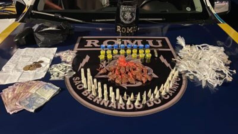 Tropa De Elite Da Gcm Em São Bernardo Prende 40 E Apreende Mais De 10 Mil Drogas
