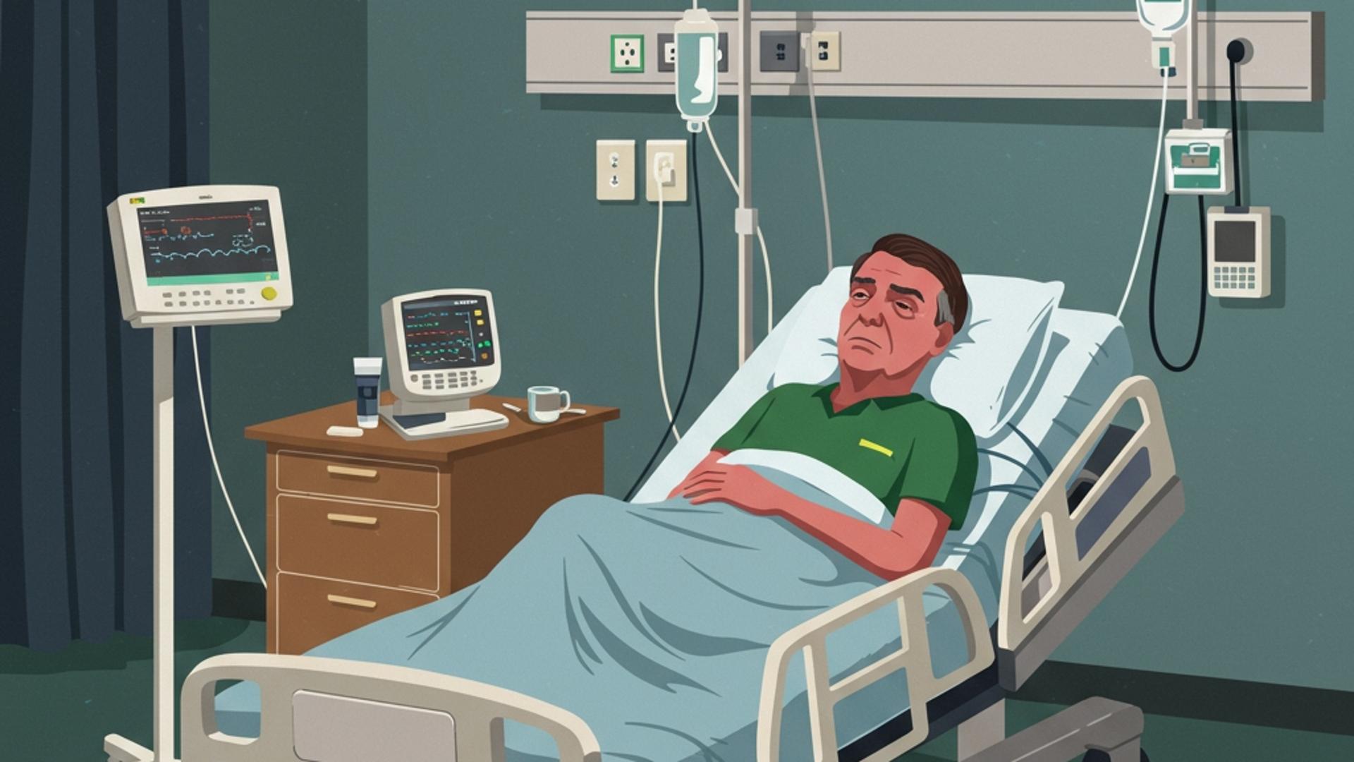 Bolsonaro Em Emergência: Flávio Pede Orações