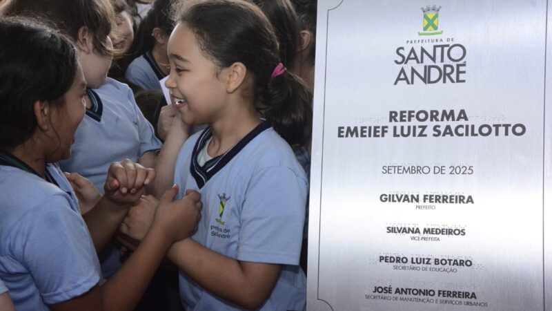 Santo André: Escola Luiz Sacilotto Modernizada E Nova Escola Parque!