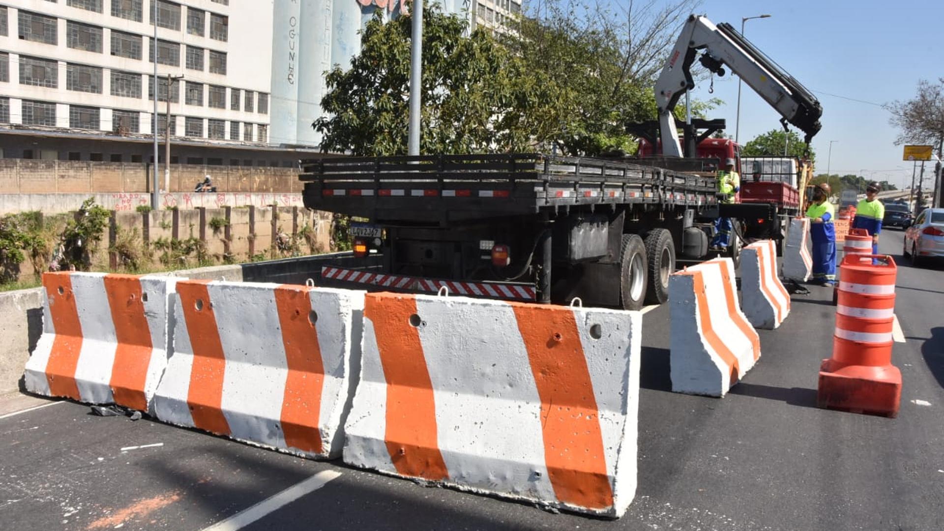 Santo André: Mais Segurança Com Barreiras New Jersey