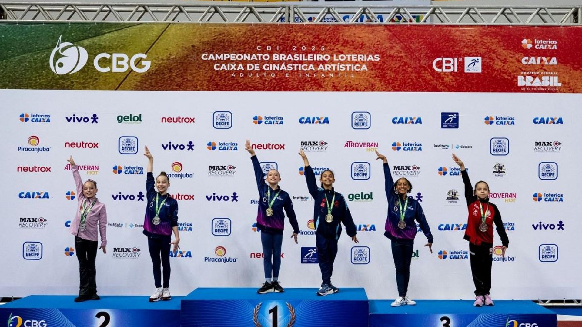 São Bernardo Brilha E Conquista 7 Medalhas No Brasileiro De Ginástica
