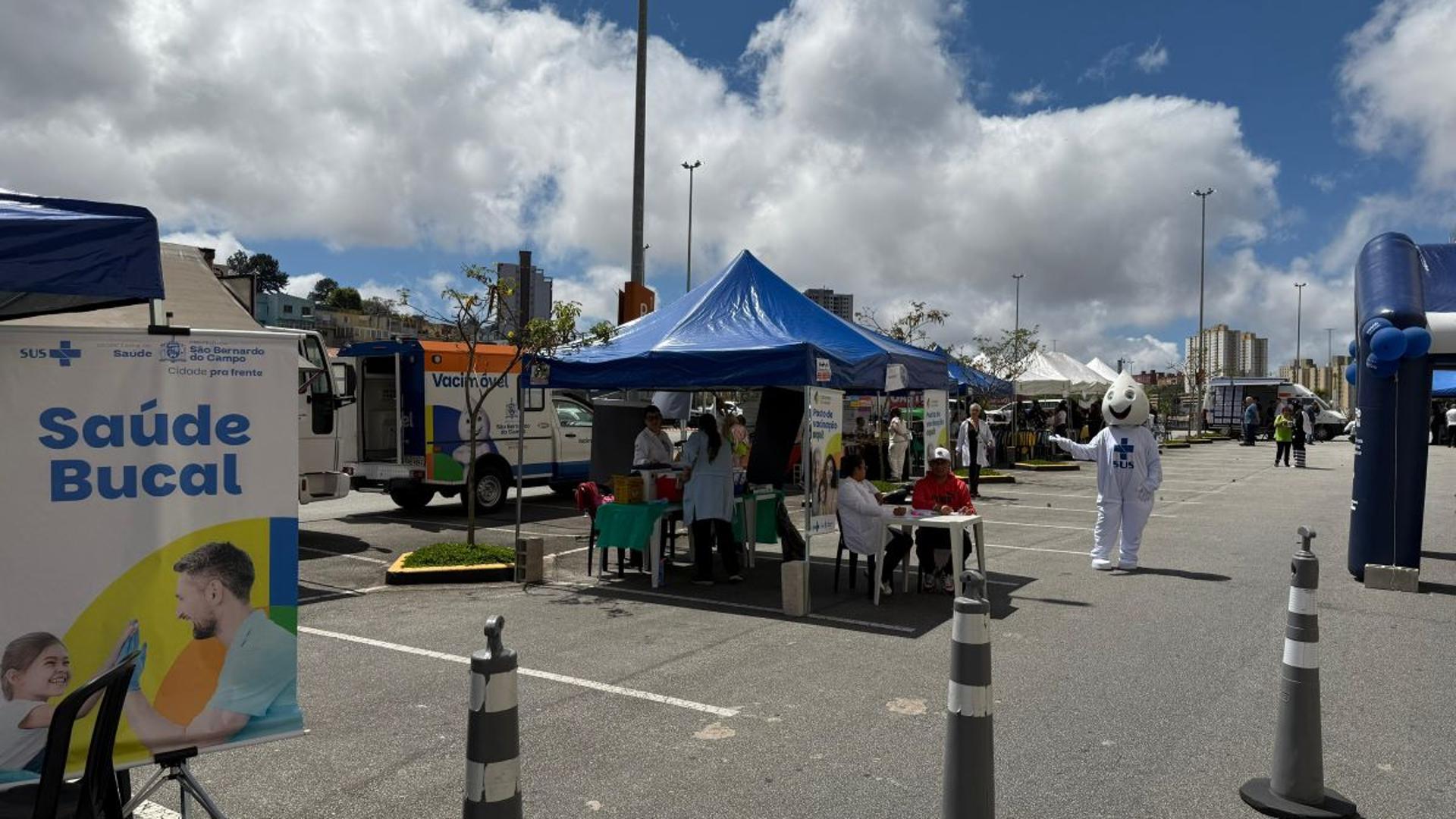 São Bernardo: Caravana Da Saúde No Shopping É Sucesso!