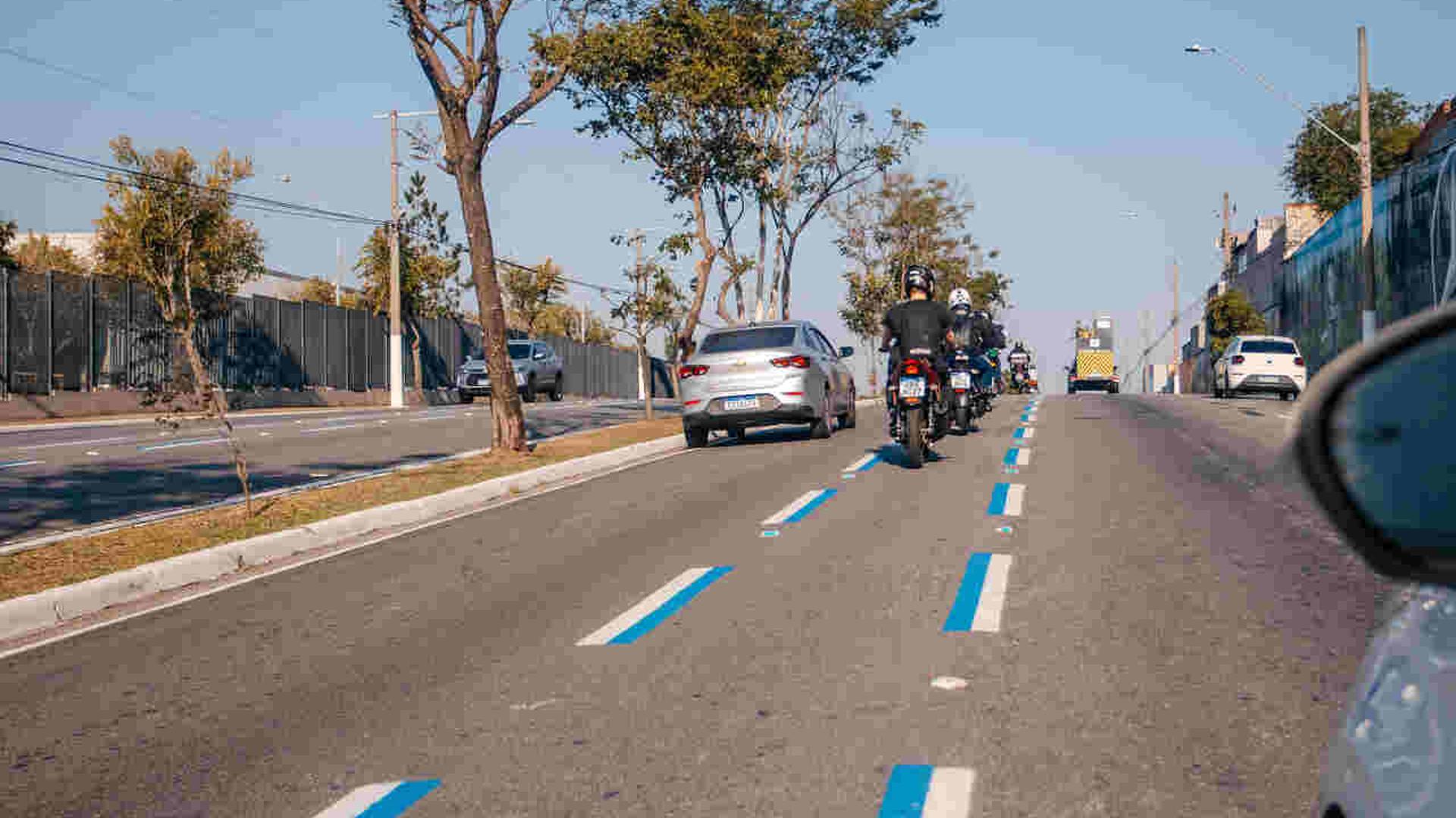 São Bernardo: Faixa Azul Para Motos É Sucesso E Terá 20Km