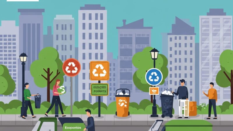 São Bernardo: 14 Ecopontos e triciclos elétricos transformam a coleta de resíduos.