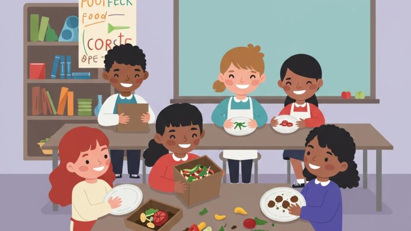 São Bernardo: Estudo premiado reduz em 70,4% o desperdício de alimentos em escolas municipais