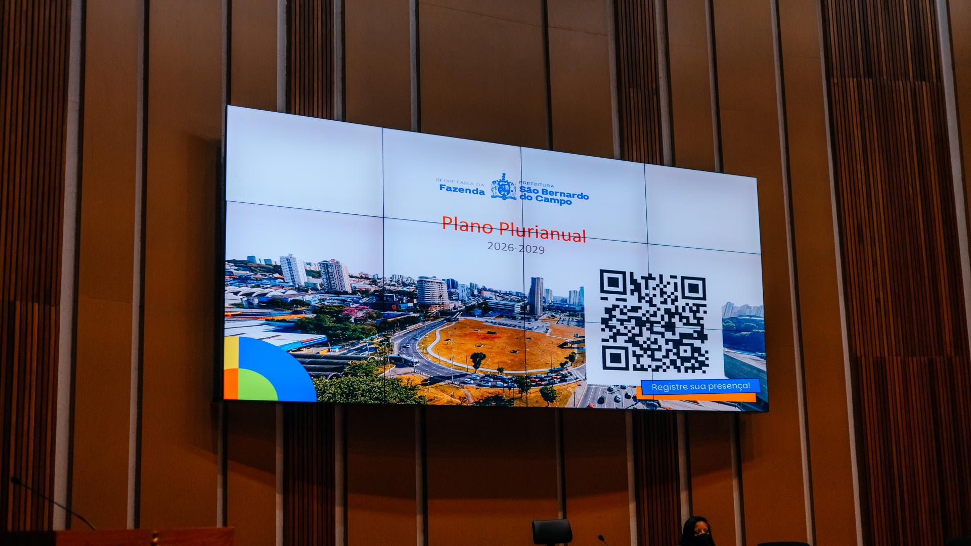 São Bernardo: PPA 2026-2029 avança com 94,5% de demandas populares incorporadas