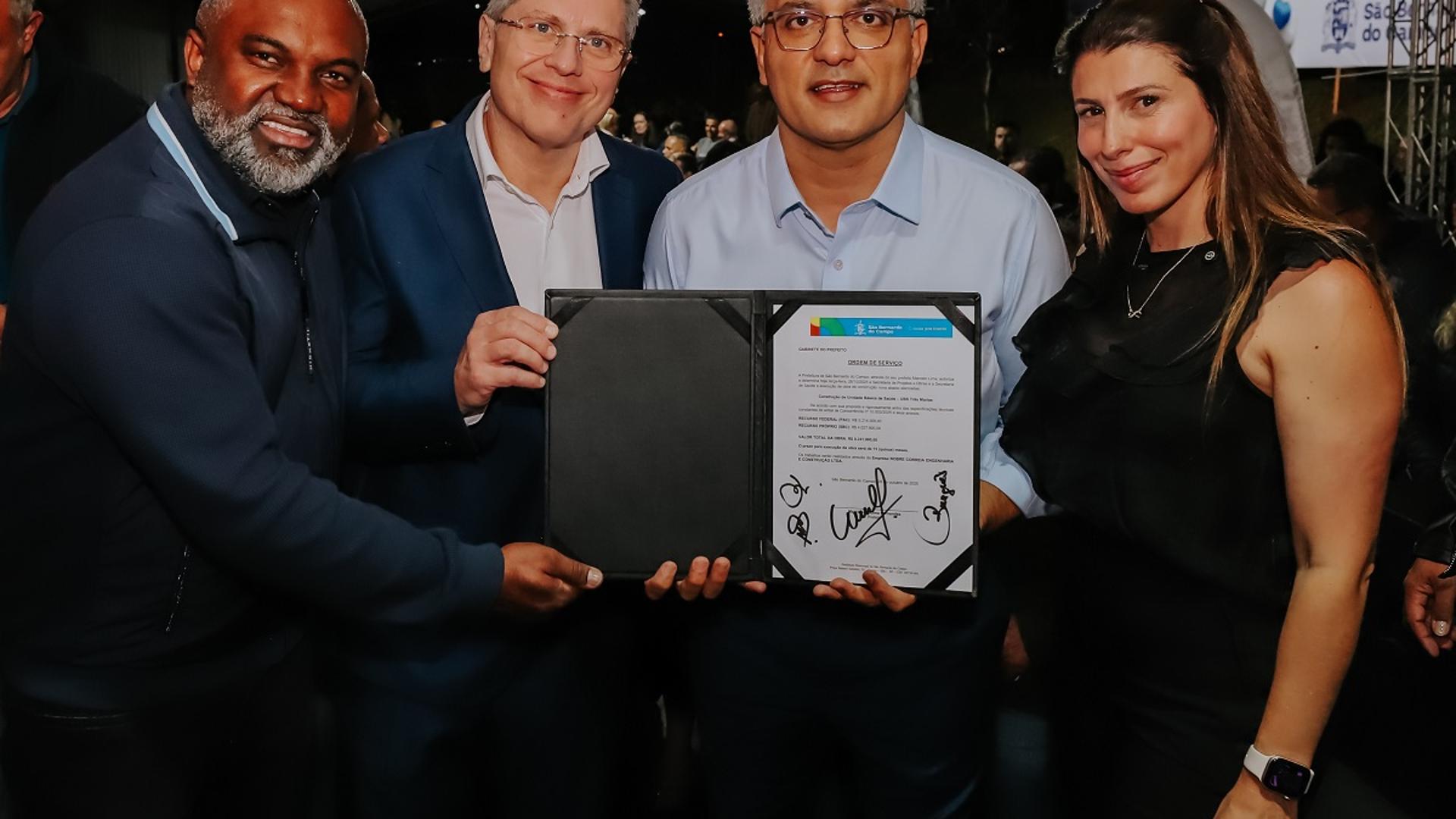 São Bernardo inicia construção de nova UBS para atender mais de 13 mil pessoas e reduzir filas