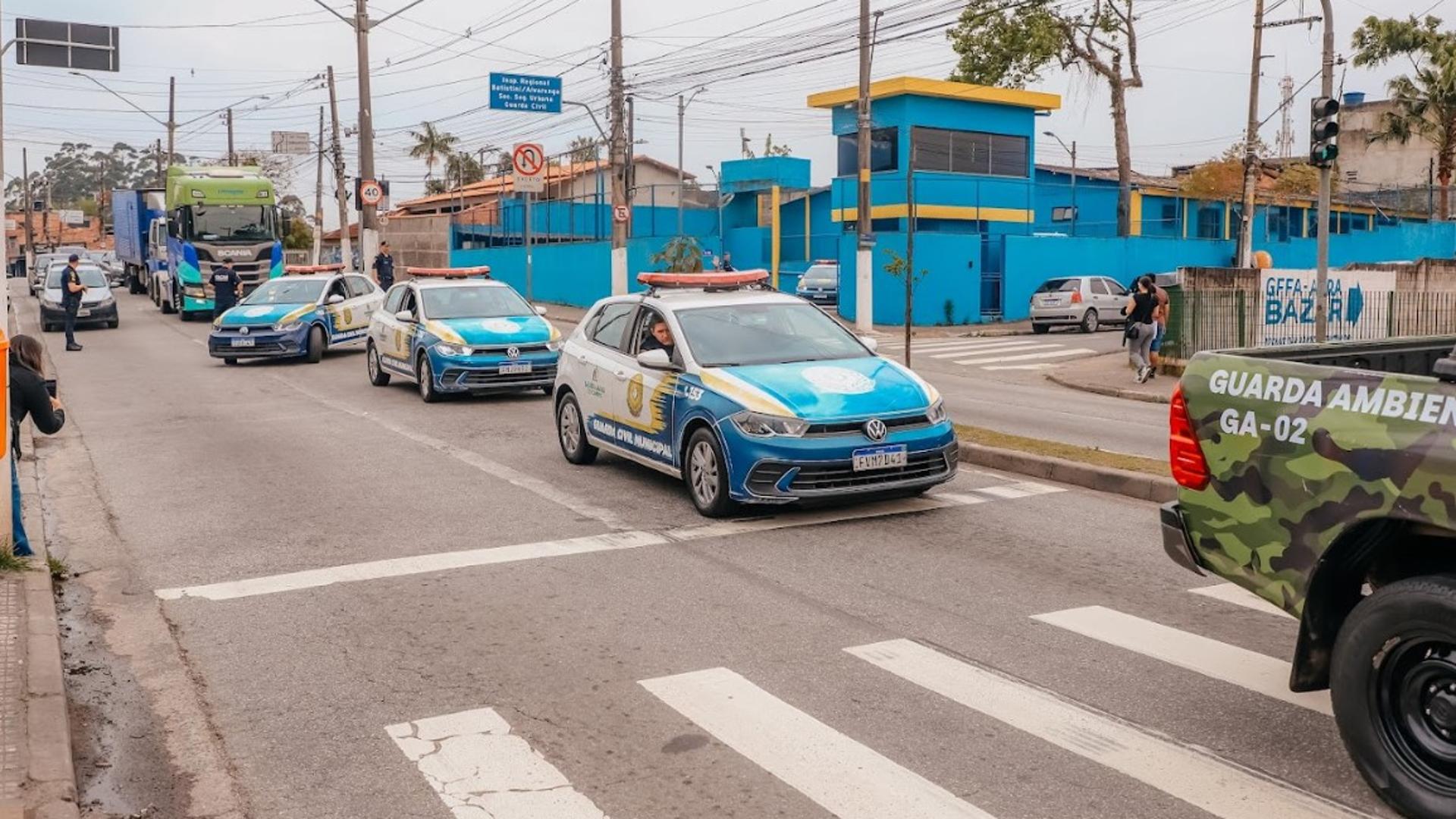 São Bernardo intensifica segurança com GCM e PM em operações que mobilizam grande efetivo