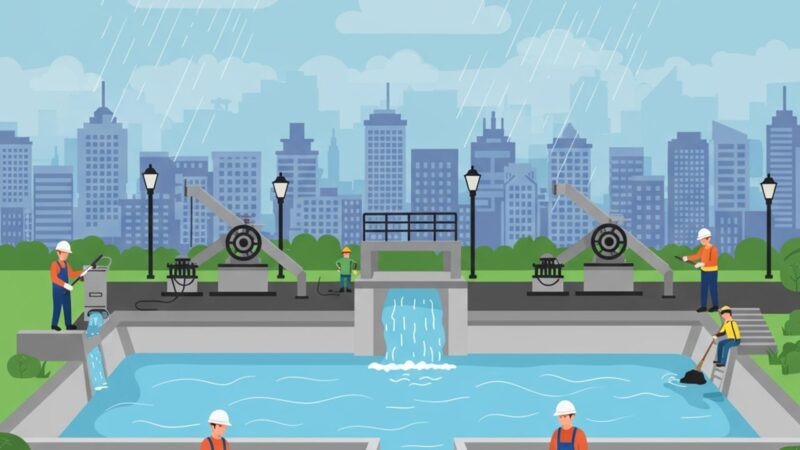 São Bernardo se prepara para chuvas de verão com limpeza massiva e reforço antienchentes.