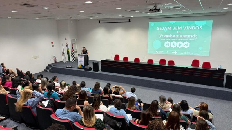 São Bernardo sedia simpósio de reabilitação com mais de 150 profissionais e palestras inspiradoras