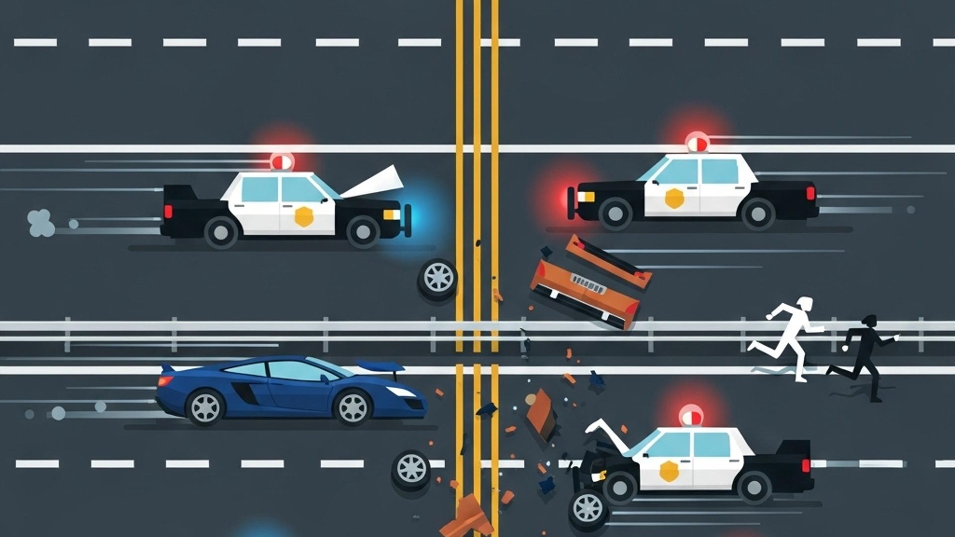 Caos na Anchieta: GCM persegue e prende ladrões de Jeep após tiroteio e batidas em São Bernardo.