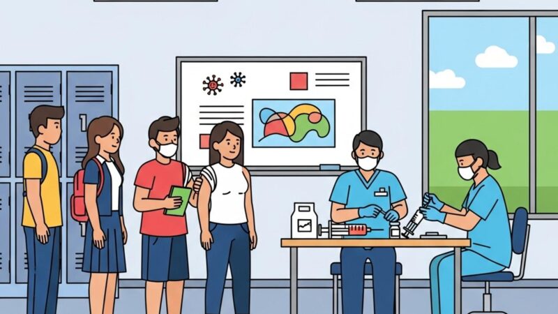 Iniciativa em São Bernardo leva vacinas essenciais a escolas e surpreende pela adesão