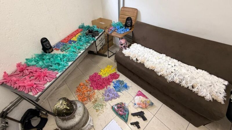 Surpreendente: GCM de São Bernardo encontra R$ 200 mil em drogas dentro de botijão de gás