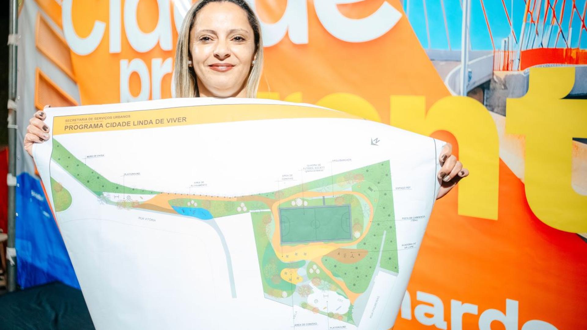 Praça Carmen Beltran Martins em São Bernardo será irreconhecível com campo society e espaço pet