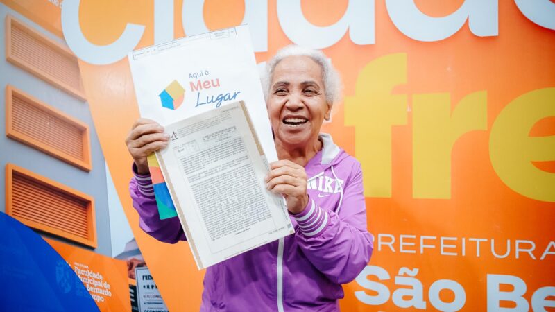 São Bernardo entrega mais de 6.330 títulos de propriedade