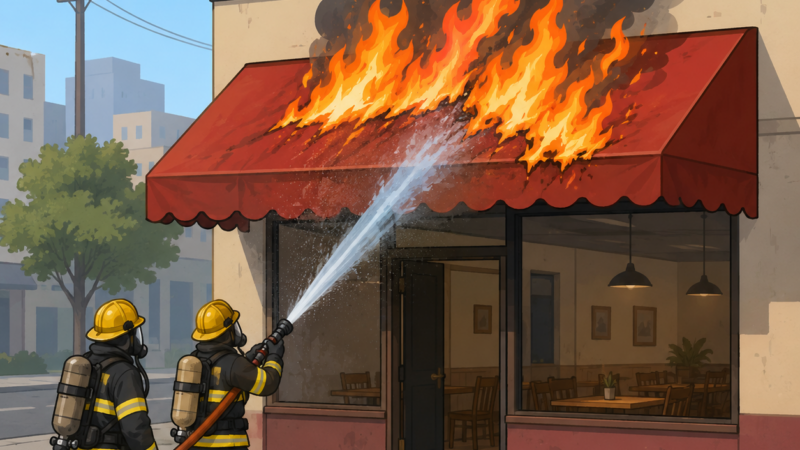 Santo André registra mais um incêndio em meio a série de ocorrências
