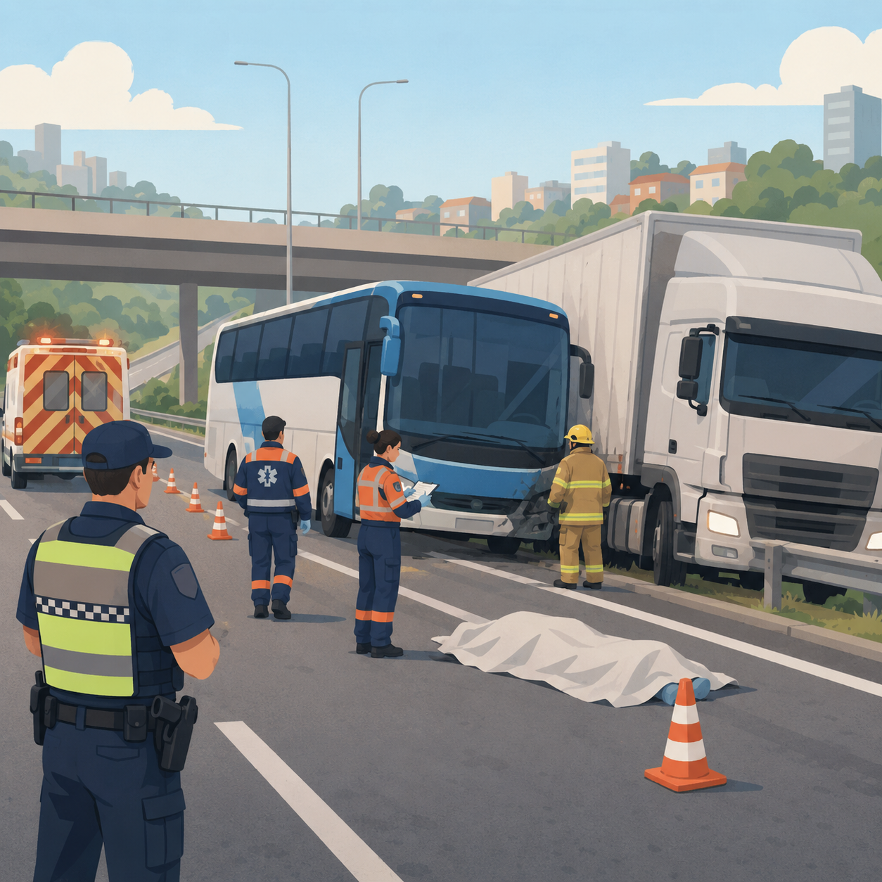 Homem morre após atropelamento na Rodovia dos Imigrantes, em Diadema
