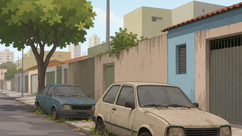 Carros abandonados viram problema de zeladoria em Santo André