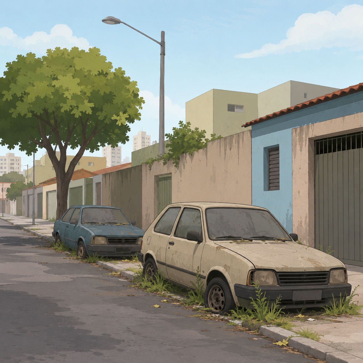 Carros abandonados viram problema de zeladoria em Santo André