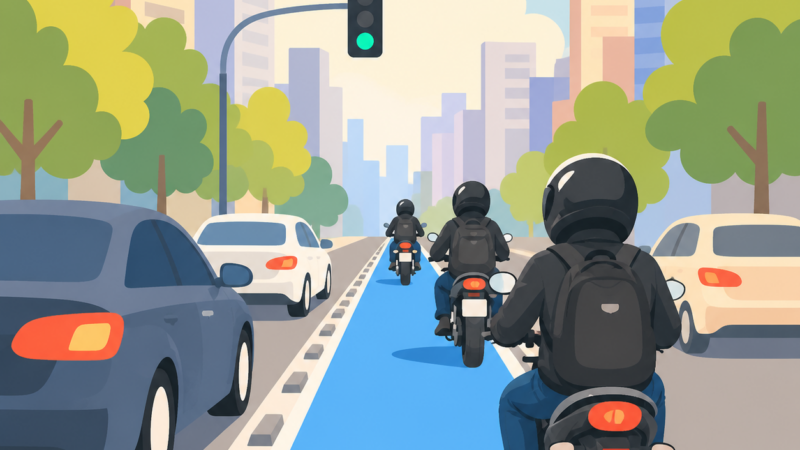 Faixa Azul sob suspeita: acidentes com motos crescem em avenida de Santo André