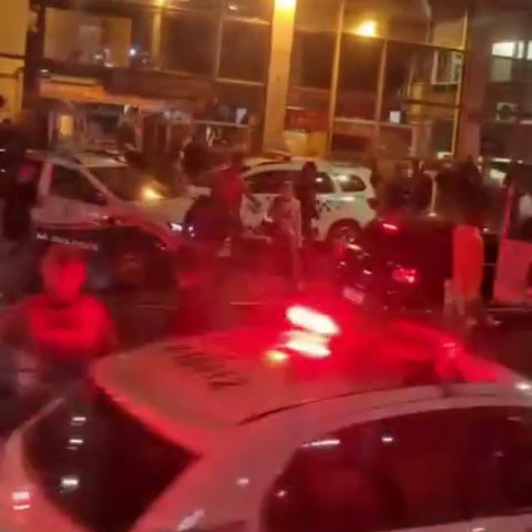 Tumulto na Estação Prefeito Celso Daniel