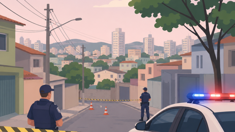 Ação policial termina com morte no Jardim Santo André