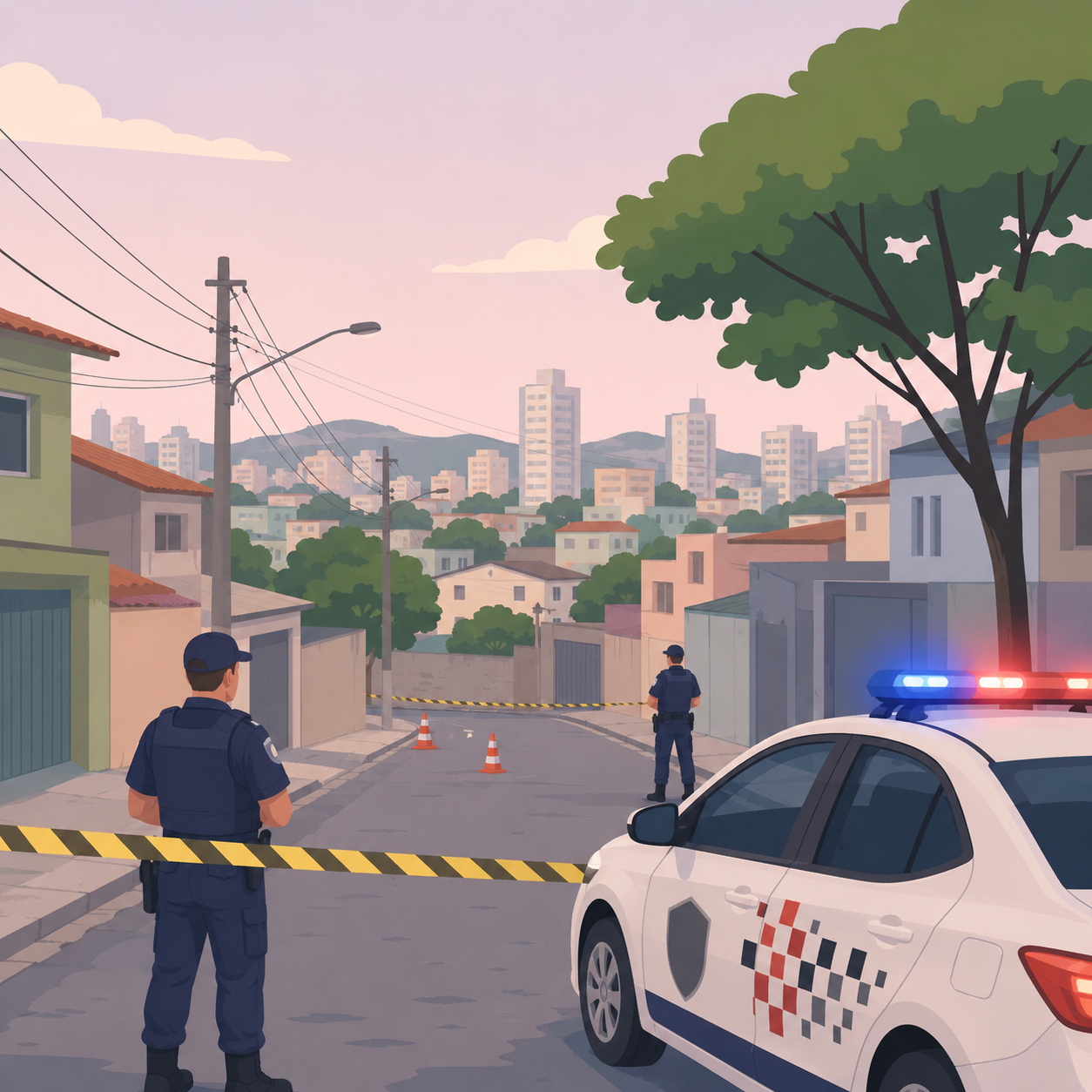 Ação policial termina com morte no Jardim Santo André