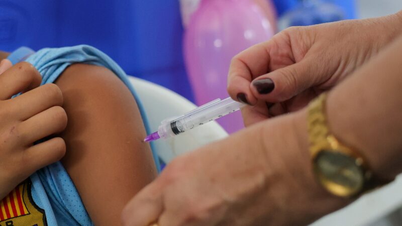 Vacinação infantil contra gripe segue abaixo de 25% no ABC