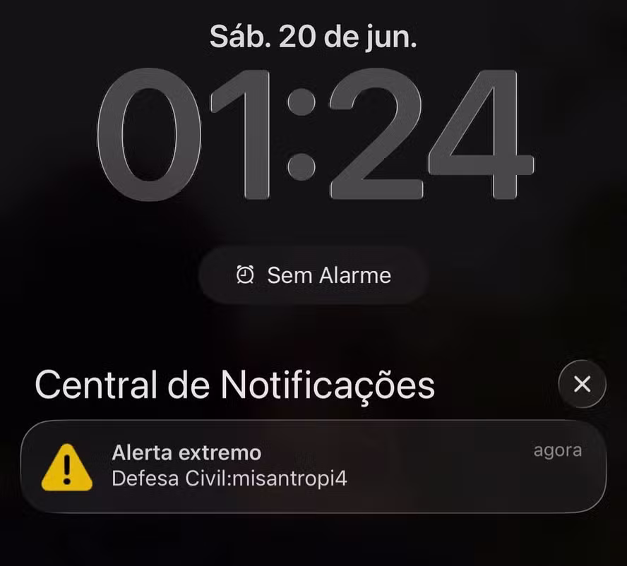 Falha de segurança derruba sistema de alertas da Defesa Civil
