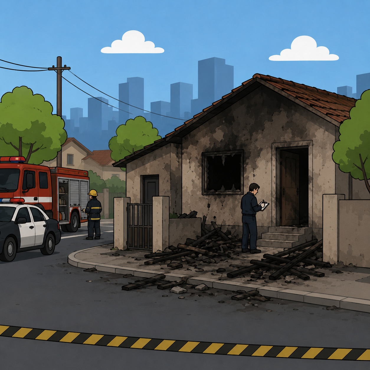 Família cobra respostas após corpo ser encontrado horas depois de incêndio