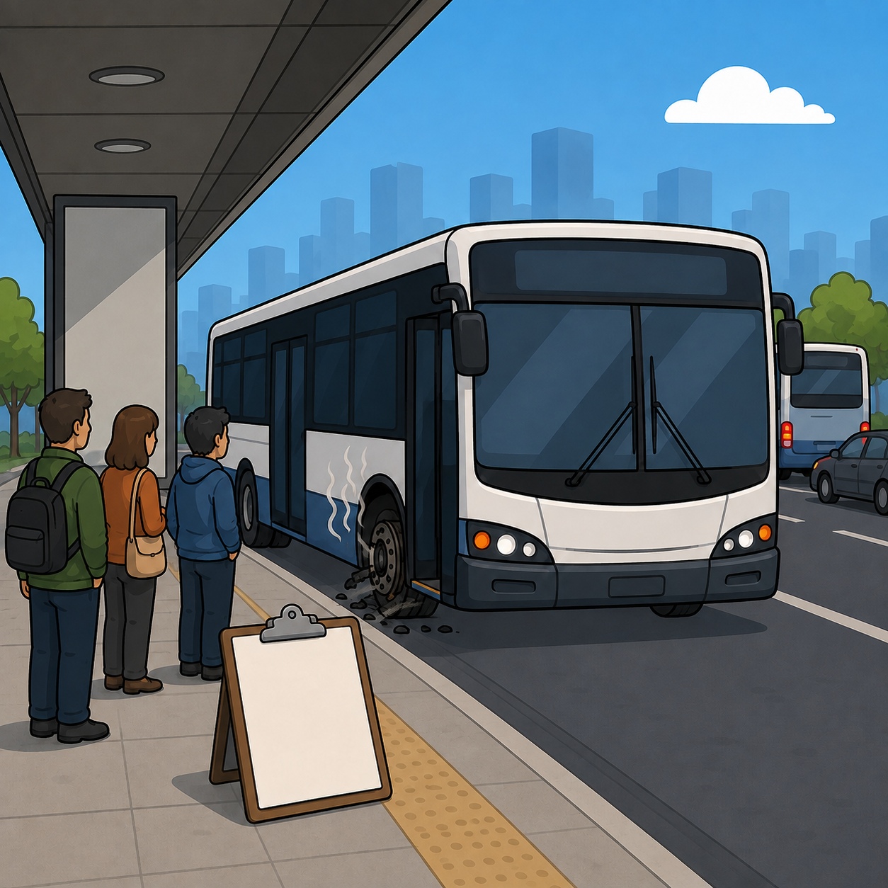 Falhas mecânicas cancelam partidas de ônibus no ABC