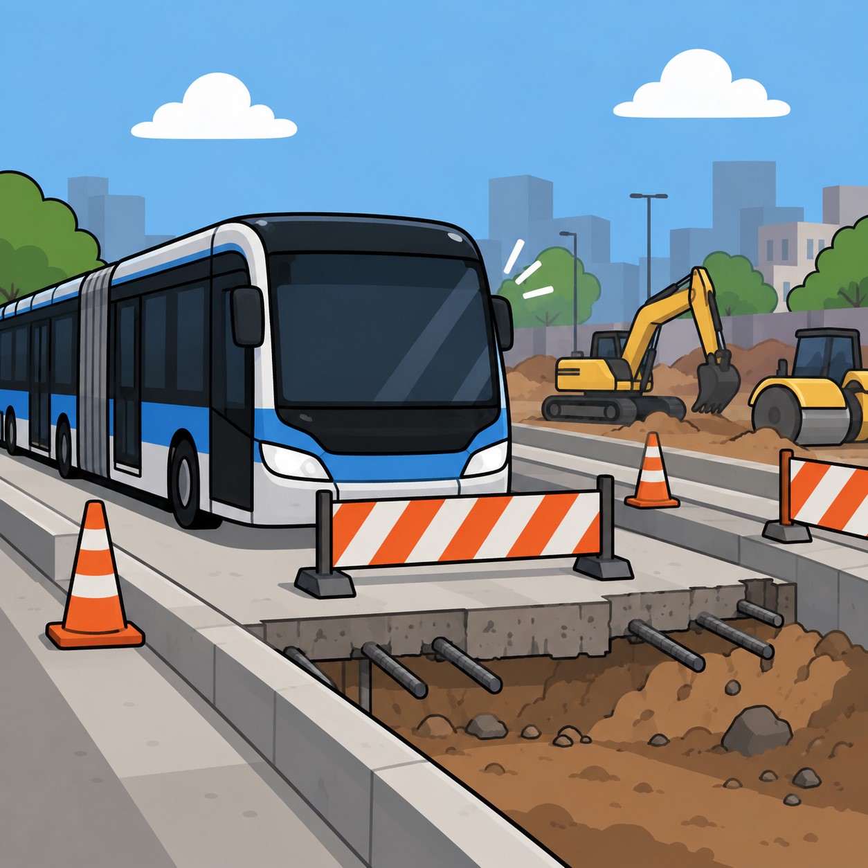 Tarcísio ameaça tirar BRT-ABC da empresa responsável se obra atrasar novamente